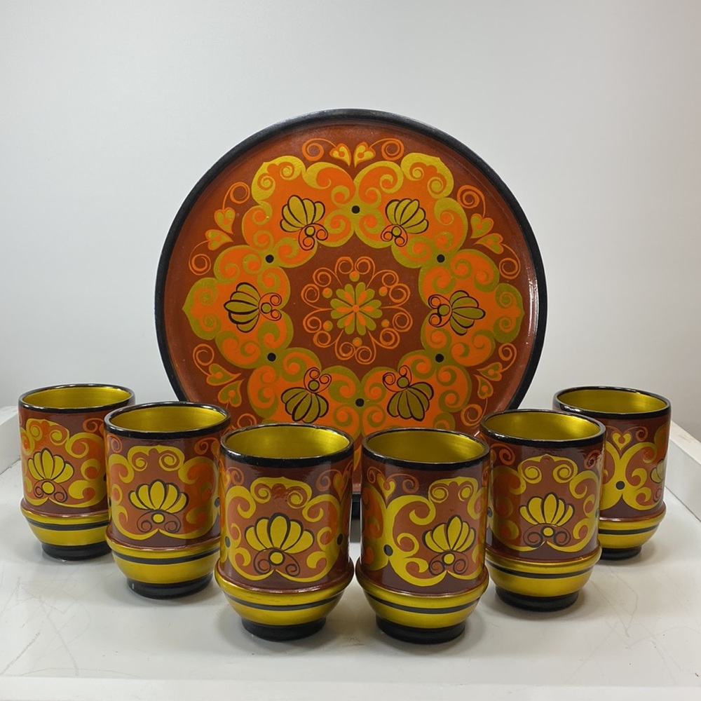 BoHo 7 piece serving set - Russian?